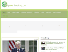 Tablet Screenshot of greenbarta.com